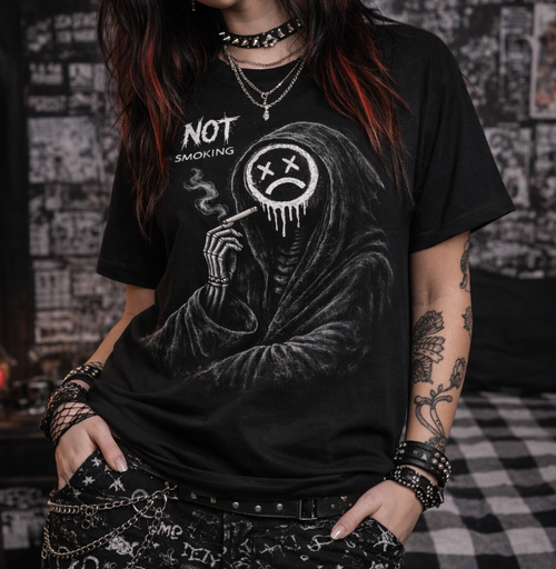 Not Smoking Tee - (NOT EMO Collection)