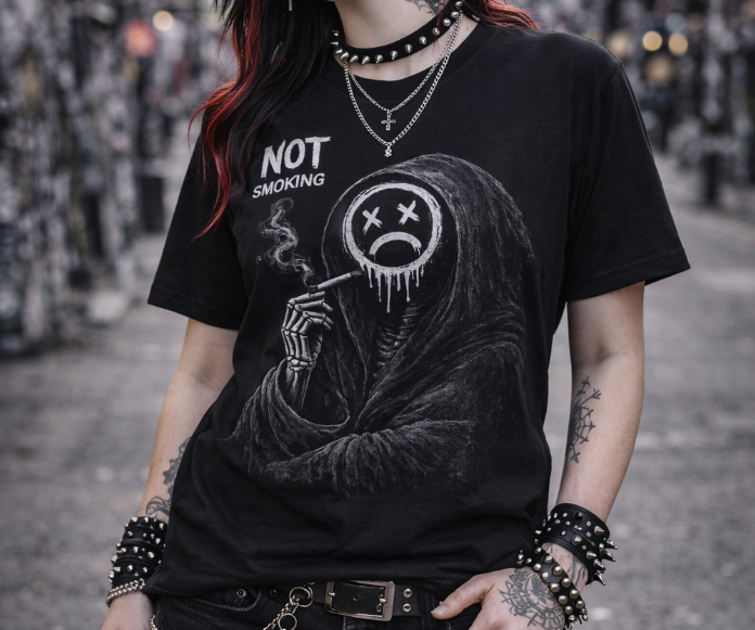Not Smoking Tee - (NOT EMO Collection)