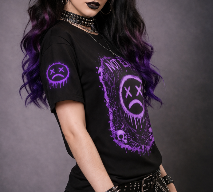 Purple Nurple Tee - (NOT EMO Collection